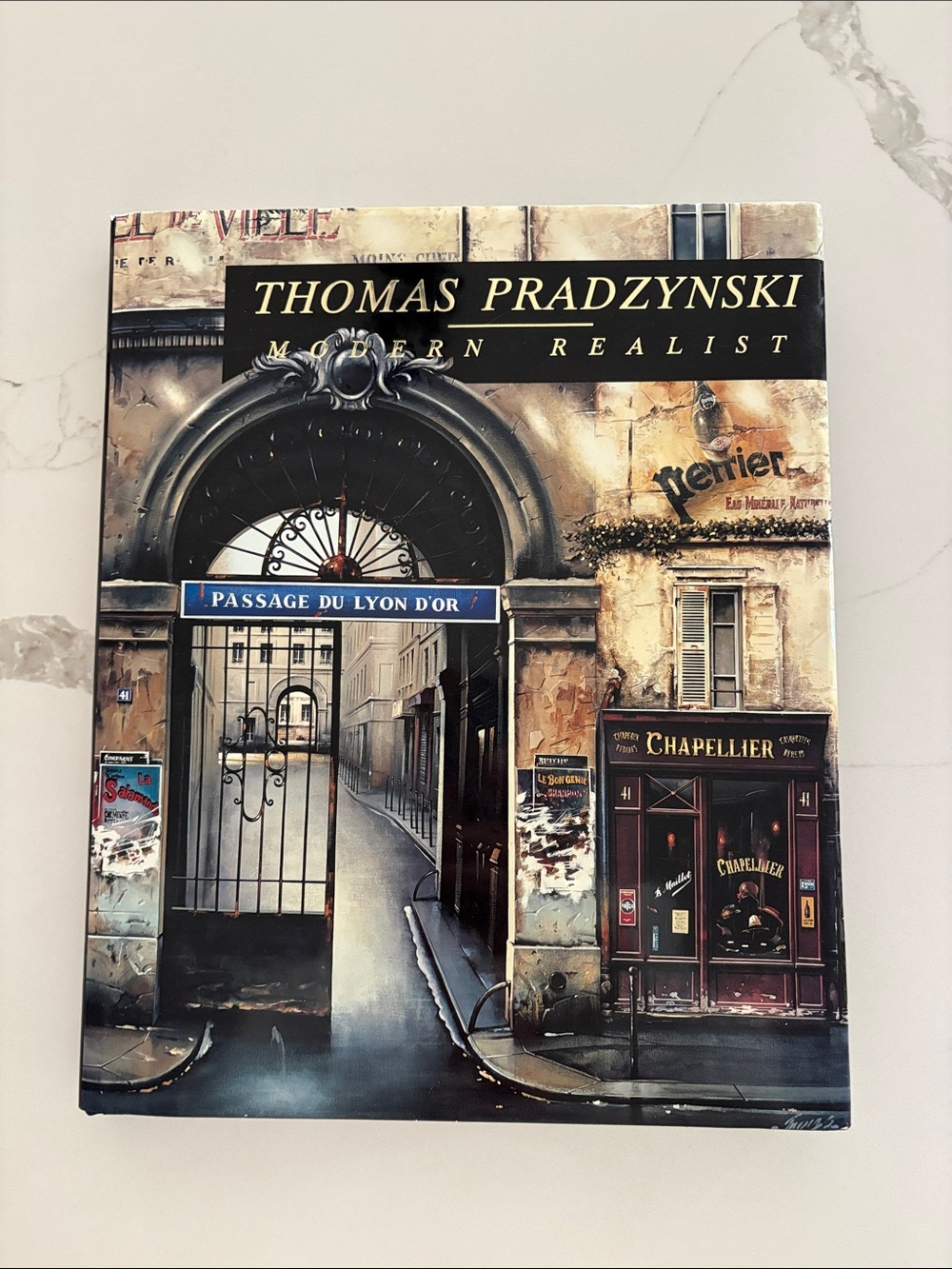 Thomas Pradzynski Modern Realist Hardcover Book SIGNED Inscribed 1st Ed